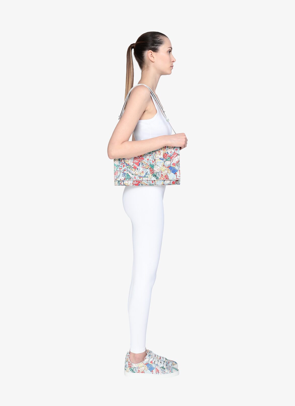CESAR CUIR IMPRIME CESAR MULTICO082 ALAÏA MULTICOLOUR  CESAR CUIR IMPRIME CESAR MULTICO082